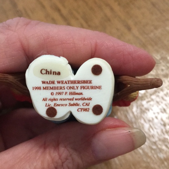 Cherished Teddies Wade Weathersbee 1998 Membears Only Figurine - Picture 4 of 6
